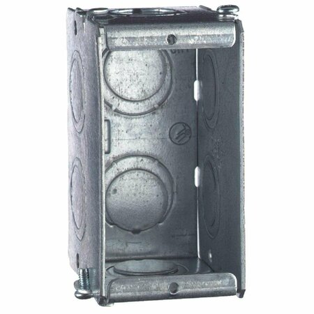 ABB Electrical Box, Wall Box, 1 Gangs, Steel GW125G